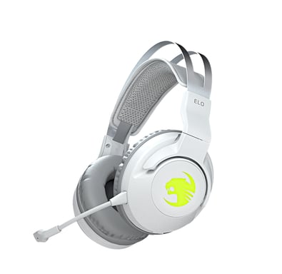 ROCCAT Elo 7.1 Air Auriculares Inalámbrico Diadema Juego USB Tipo C Blanco