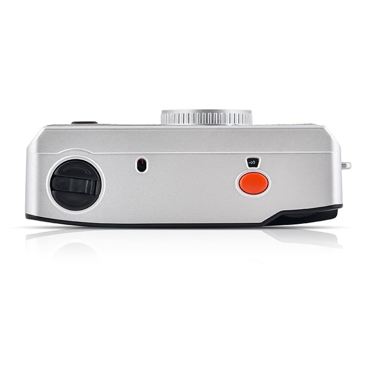 AgfaPhoto 603001 caméra vidéo Caméra-film compact 35 mm Rouge, Argent