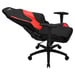 Aerocool ADMIRALBR Silla Gaming Profesional, Cojines Acolchados, Tecnología Air, Negro/Rojo