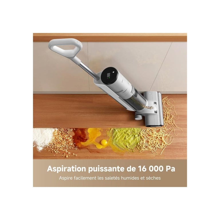 ASPIRATEUR BALAI LAVEUR Dreame G10 pro Aspiration puissante de 16kPa Nettoyage facile 2en1 des sols Autonomie de 35 minute - vue 3