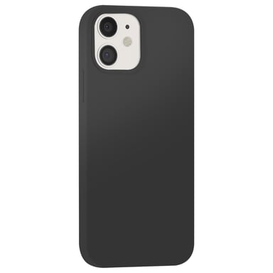 Moxie Funda para iPhone 12 / 12 Pro Edición Color Skin en TPU con Interior Suave Negro