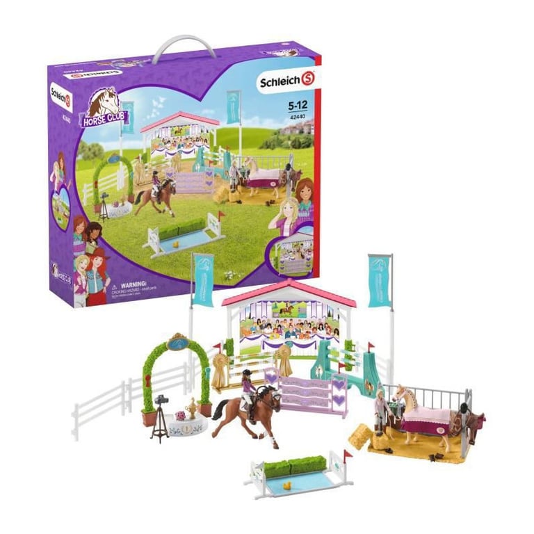 Tournoi équestre entre amis SCHLEICH pour les passionnés de chevaux - Neuf