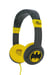 OTL Technologies DC Comics Bat Signal Auriculares con cable Diadema musical Negro, Amarillo