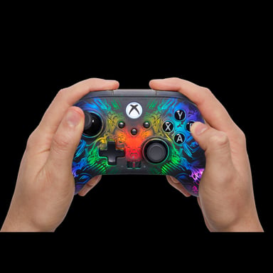 PowerA XBGP0278-01 mando y volante Negro RF/USB Gamepad Analógico/Digital PC, Xbox One, Xbox One S, Xbox One X, Xbox Series S, Xbox Series X