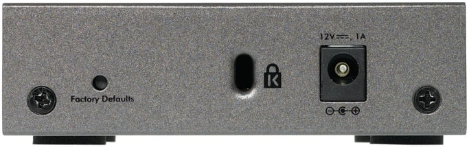 NETGEAR GS105E-200PES switch Gestionado L2/L3 Gigabit Ethernet (10/100/1000) Gris