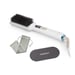 Brosse lissante chauffante MEDION MD19859 46W 5 niveaux 165–210°C céramique/tourmaline écran LED Blanc