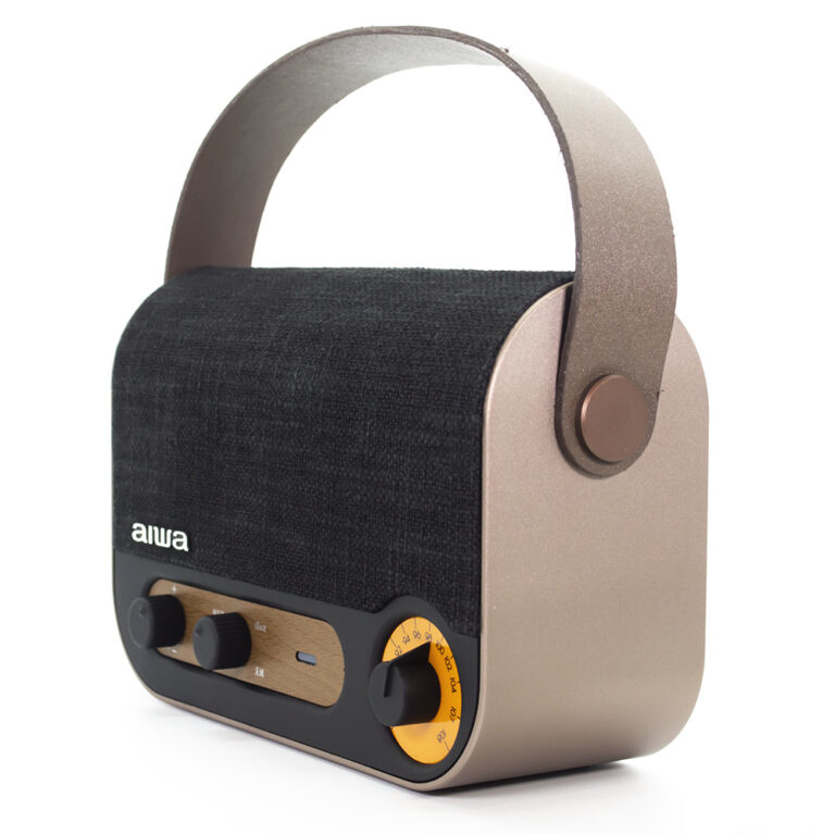 Enceinte Aiwa RBTU-600 – 5 W, Bluetooth, Radio FM, Portable - vue 2