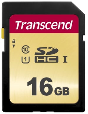 Transcend 16GB, UHS-I, SD 16 Go SDHC Classe 10