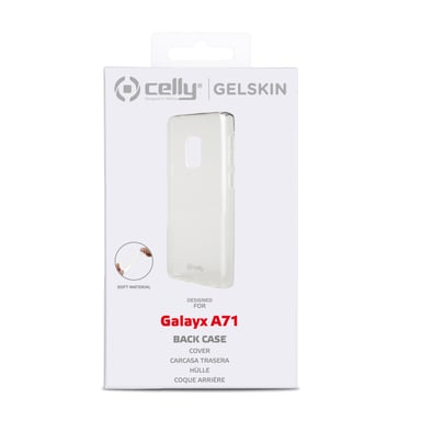 Celly GELSKIN887 guscio protettivo per telefoni cellulari 17 cm (6,7'') Custodia trasparente Samsung Galaxy A71