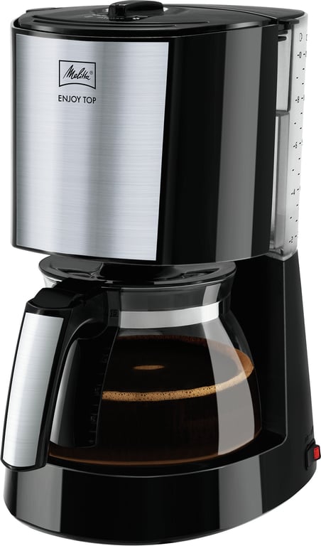 Cafetière filtre MELITTA Enjoy Top Glass Acier brossé 1017 03 15 tasses - vue 6