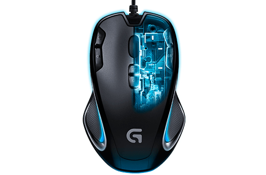 Logitech G G300s souris Gaming Droitier USB Type-A Optique 2500 DPI