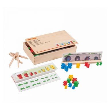 Jeu de Tri Montessori avec Ours - Apprentissage Ludique pour Enfants