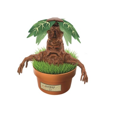 Clementoni Harry Potter Kit Terrario Mandrágora 3D Manualidades Eres tú quien fabrica la Mandrágora Negro/Verde