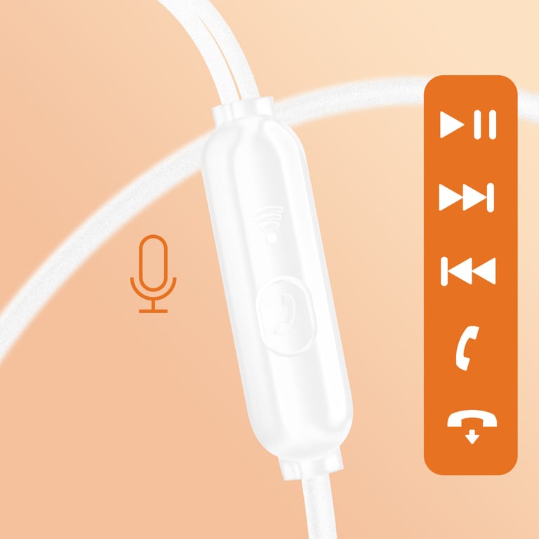 Écouteurs de Sommeil Filaires Lightning avec Microphone Neuf - vue 2