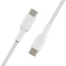 Cavo intrecciato da USB-C a USB-C BOOST CHARGE? (1 m), bianco