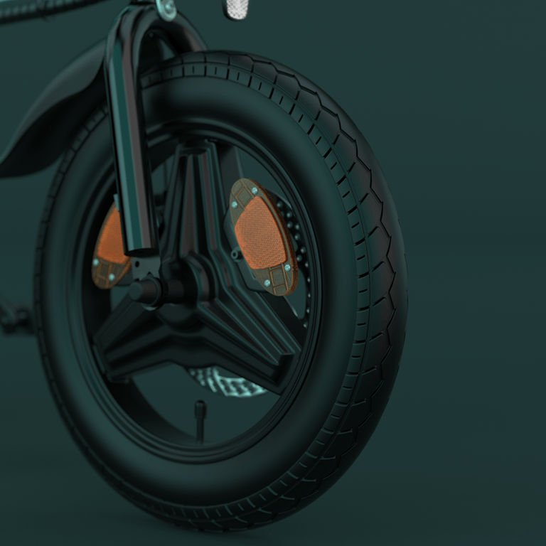 Vélo électrique pliant ESKUTE F100 batterie 36 V 9 Ah 14 pouces Neuf - vue 5