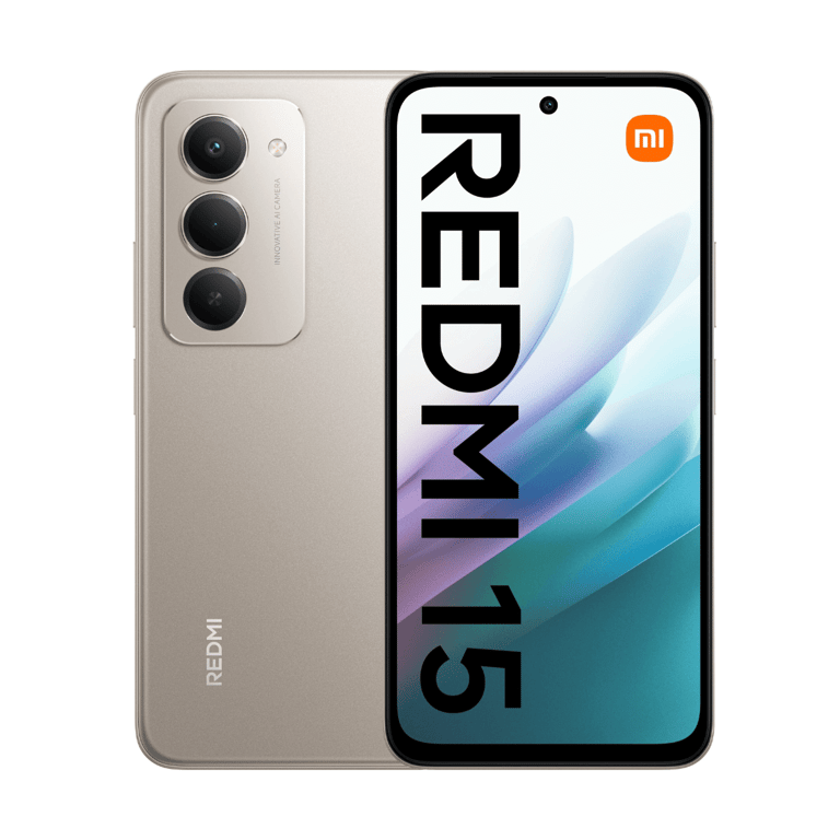 Xiaomi Redmi 15 (4G) 128 Go, Gris - Neuf