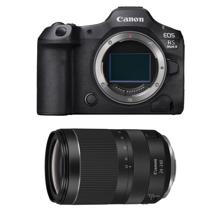 CANON EOS R5 MARK II + RF 24 240mm f4 6.3 IS USM Neuf