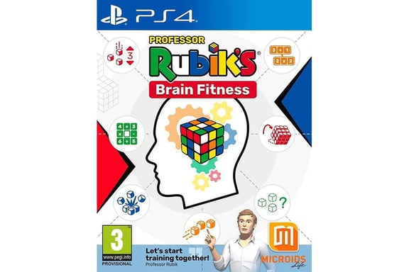 Profesor Rubik's Brain Training PS4