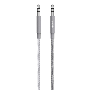 Belkin AV10164BT04-GRY Cavo audio 1,2 m 3,5 mm Grigio