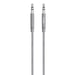 Belkin AV10164BT04-GRY cable de audio 1,2m 3,5mm Gris
