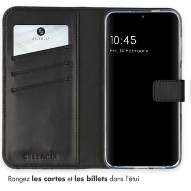 Selencia SH00068440 coque de protection pour téléphones portables Noir Samsung Samsung Galaxy S24