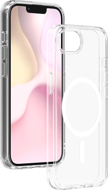 Coque MagSafe pour iPhone 16e Hybride Transparente Bigben