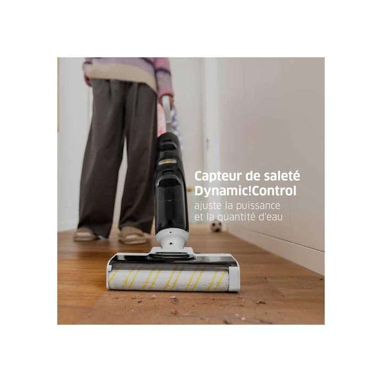 Aspirateur Balai Laveur Kärcher FCV4 – 3-en-1, 200m², 45Min Autonomie - vue 4