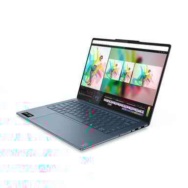 Lenovo Yoga Pro 7 14AKP10 Copilot+ PC 350 Portátil 36,8 cm (14.5'') 3K 32 GB LPDDR5x-SDRAM 1 TB SSD Wi-Fi 7 (802.11be) Windows 11 Pro Alemán Verde azulado