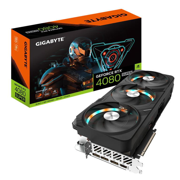 GIGABYTE GAMING GeForce RTX 4080 SUPER OC 16G NVIDIA GDDR6X Neuf