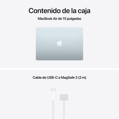 Macbook Air M5 (2026) 15'', 1 To RAM 16 Go Apple GPU 10, Bleu Ciel - QWERTY ES