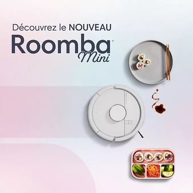 Roomba Mini - Robot aspirador F155040, blanco