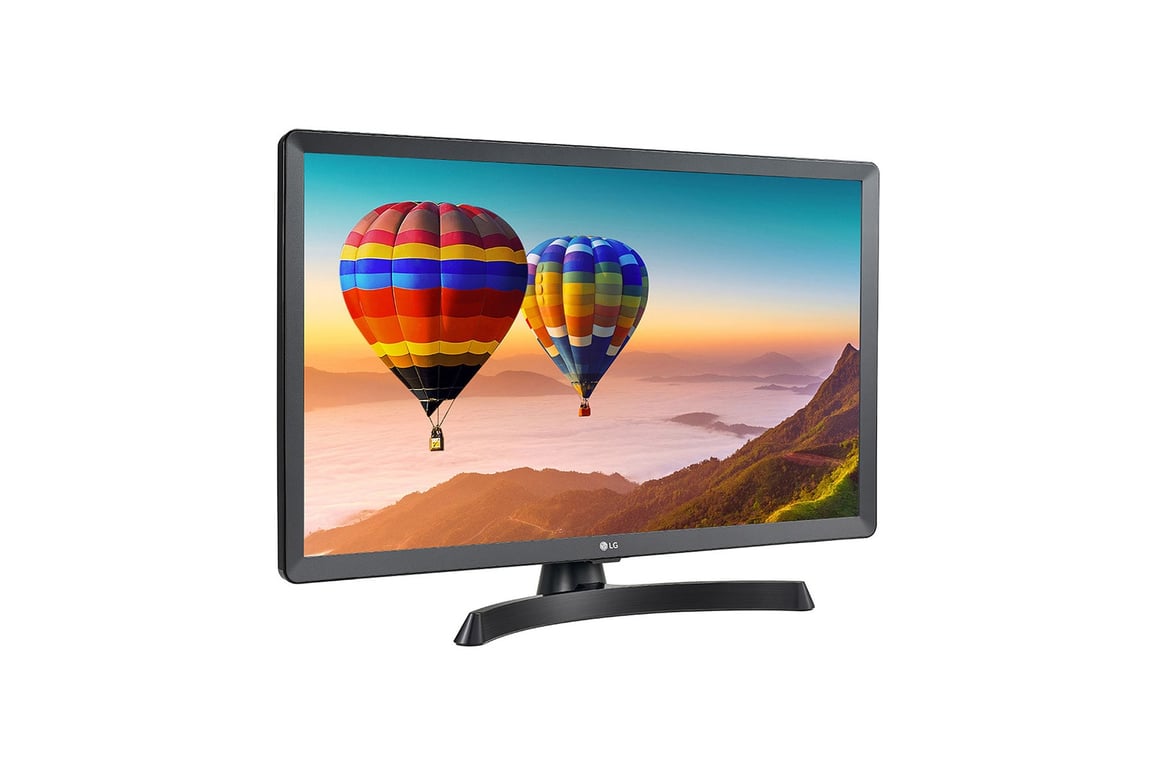 LG 28TN515S PZ Écran LED avec tuner TV 28 27.5 visualisable 1366 x 768 HD 250 cdm² 1200:1 8 ms 2 x HDMI RCA composite RCA composant haut parleurs de fer - vue 3