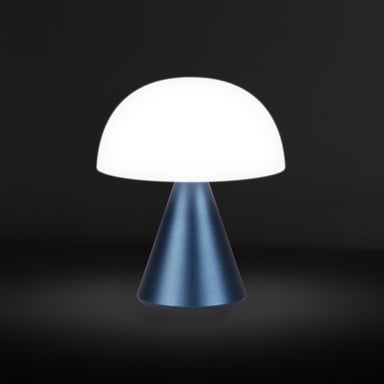 LEXON - Lampe LED Portable Medium - MINA M (BLEU FONCE)