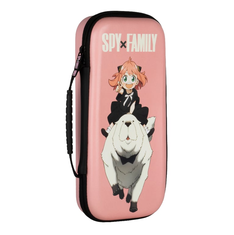Housse de protection et transport Nintendo Switch 2 Konix Spy x Family Rangement accessoires Anya et Bond Forger - vue 2
