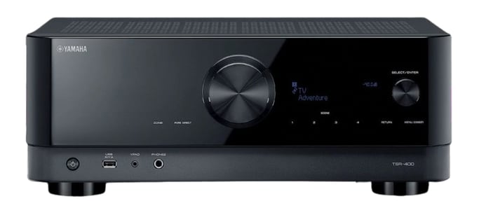 Yamaha TSR-400 récepteur AV 80 W 5.2 canaux Surround Compatibilité 3D Noir
