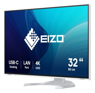 EIZO FlexScan EV3240X-WT écran plat de PC 80 cm (31.5'') 3840 x 2160 pixels 4K Ultra HD LCD Blanc