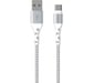 CAVO ENERGIZER USB-C INTRECCIATO E METALLICO 2M BIANCO