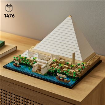 Modello di architettura LEGO® 21058 - La Grande Piramide di Giza