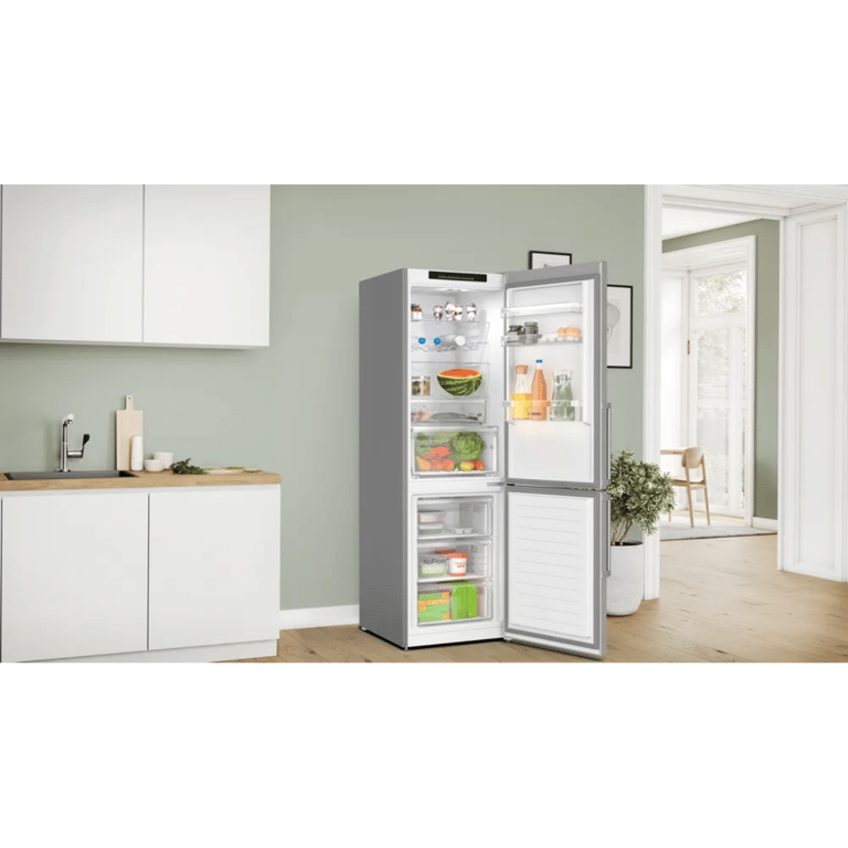 Bosch Serie 4 KGN39VIBT Réfrigérateur Acier Inoxydable - Neuf