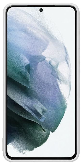 Silicone Cover S21 Gris Clair