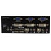 StarTech.com Conmutador Switch KVM de 2 Puertos Doble Monitor DVI VGA Audio 4 Puertos USB 1920x1200