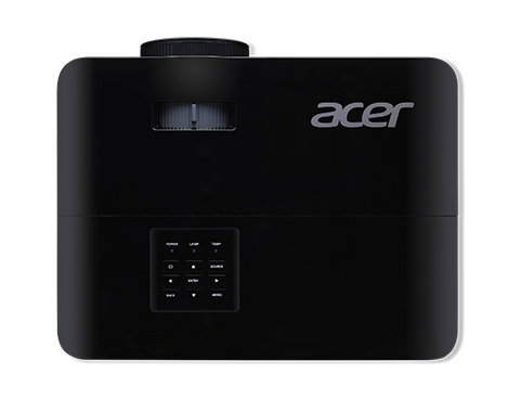 Acer Value X1228i videoproyector Proyector de alcance estándar 4500 lúmenes ANSI DLP SVGA (800x600) 3D Negro