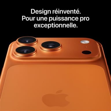 iPhone 17 Pro (5G) 256 Go, Orange cosmique