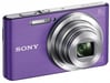 SONY DSCW830V Cámara digital compacta de 20,1 megapíxeles - Morado