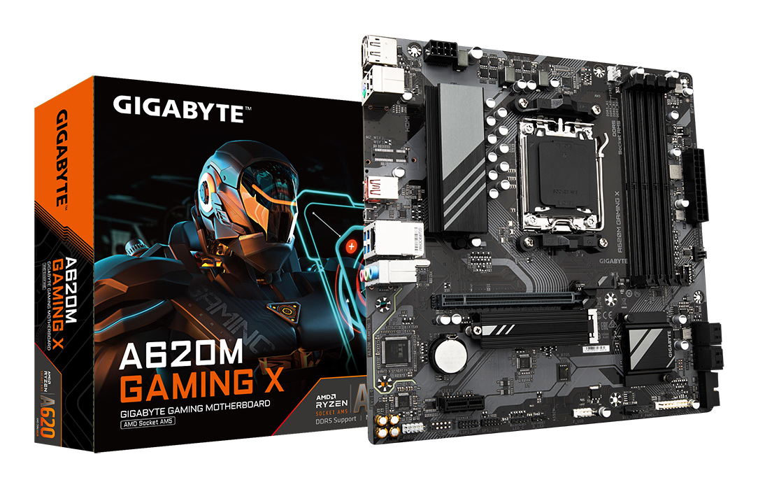 Gigabyte A620M GAMING X - vue 2