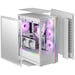 Mars Gaming MC-ULT, Caja Gaming Custom XXL E-ATX, Doble Cristal Templado 90º Sin Marco + Puerta Lateral, Soporte Completo Refrigeración Líquida, Torre PC con Diseño de Cámara Dual Vertical, Blanco