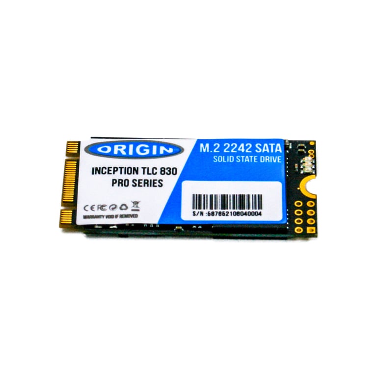 Origin Storage NB-512M.2/NVME-42 unidad de estado sólido 512 GB M.2 PCI Express 3.0 3D TLC