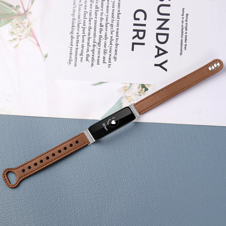 INF Bracelet de montre en cuir véritable - vue 2