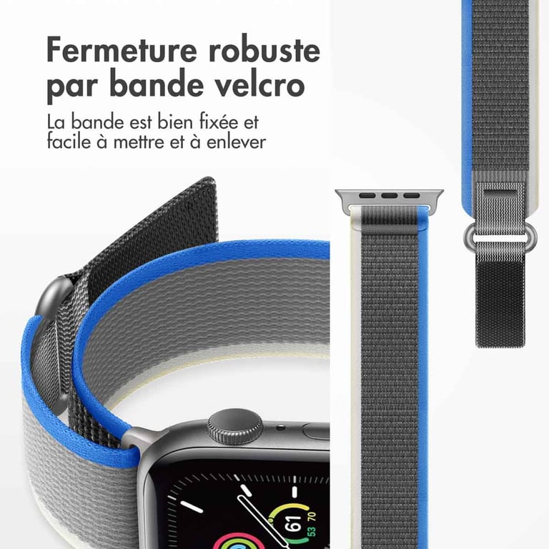 Bracelet Apple Watch 42mm Nylon Trail - vue 2